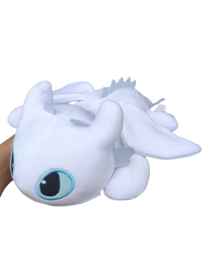 Cute Cartoon Little Flying Dragon Plush Toy Lying Toothless Doll Pillow Girls Birthday Gift Doll Wholesale